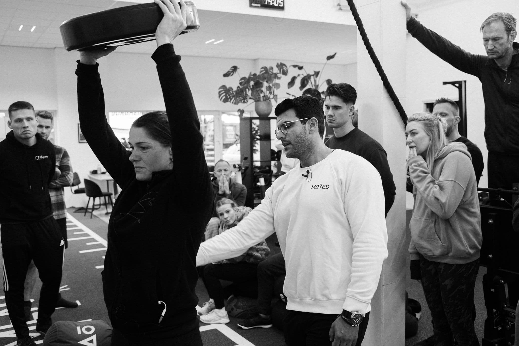 Richard Aceves coaching at a Moved Academy seminar in the Netherlands