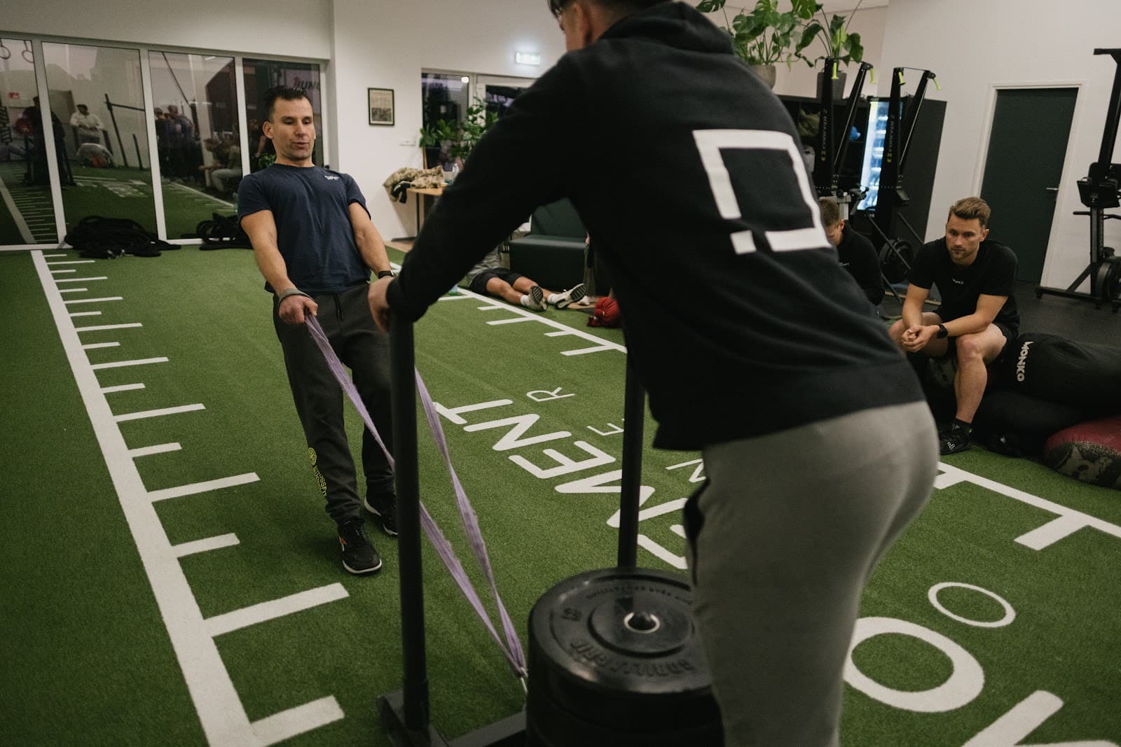 Live movement demonstration during the seminar